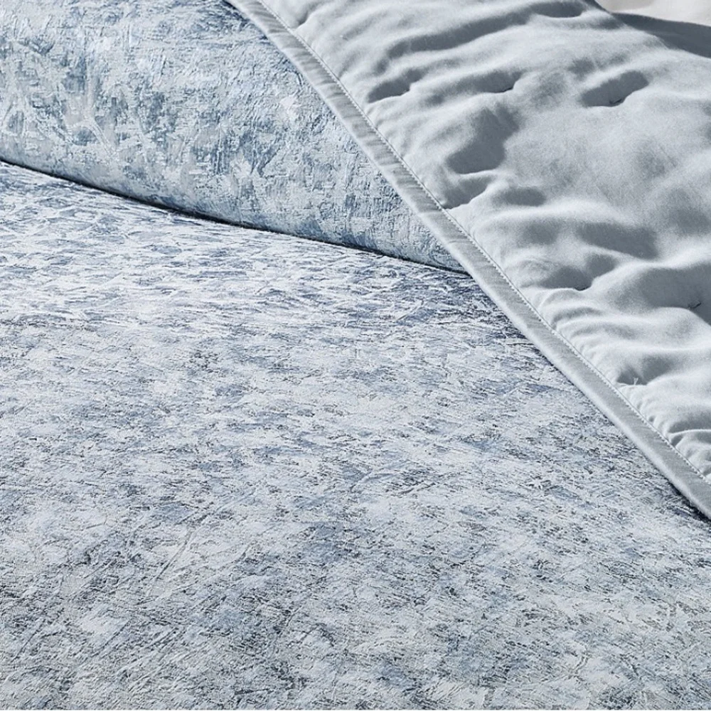 Hotel Collection Blue Queen Duvet Set